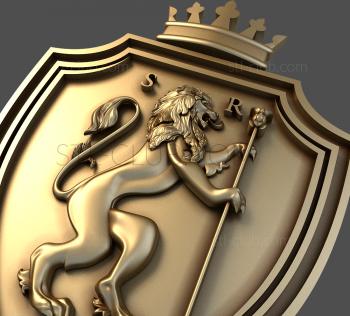 3D model Lion Ruler (STL)